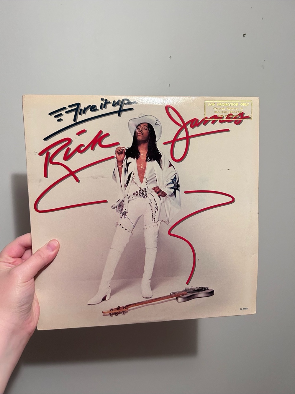 Rick James "Fire It Up" Vintage Vinyl Record Album